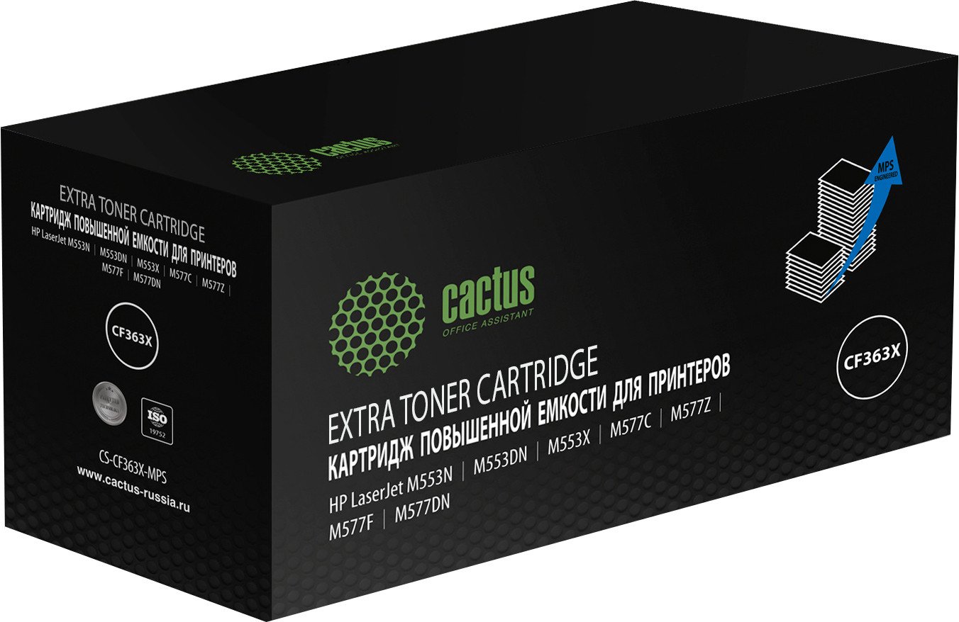 

Картридж CACTUS CS-CF363X-MPS (Аналог HP CF363X-MPS)