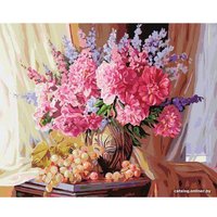 Алмазная мозаика  Darvish Яркий букет DV-9517-13