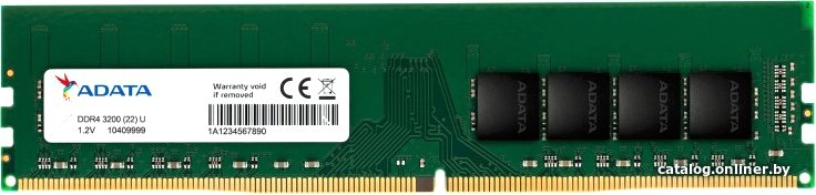 Оперативная память ADATA Premier 8GB DDR4 PC4-25600 AD4U32008G22-BGN