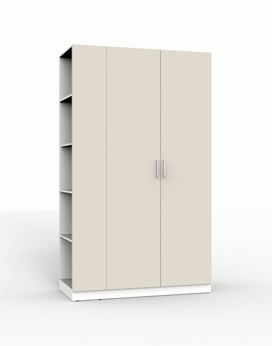 

Шкаф распашной Интермебель Марсель-12 МР 01-12 (кашемир)