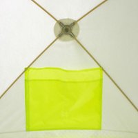 Палатка для зимней рыбалки Медведь Куб-3 зимняя с полом Оксфорд 600 и накидкой