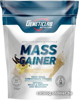 Протеин комплексный Geneticlab Mass Gainer (ваниль, 1000г)