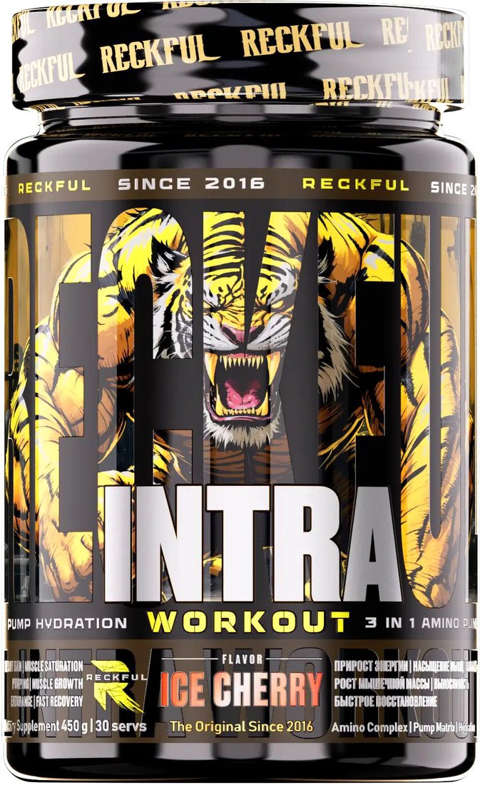 BCAA Reckful Intra Workout (Ice Cherry, 450г)