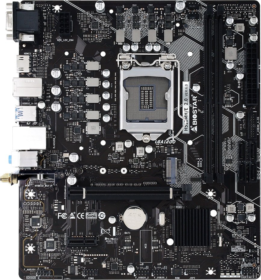 

Материнская плата BIOSTAR H510MH/E 2.0 Ver. 6.0
