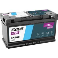 Автомобильный аккумулятор Exide Start-Stop AGM EK960 (96 А·ч)