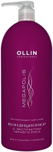 

Кондиционер Ollin Professional Megapolis с экстрактом черного риса 1 л