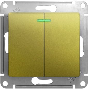 Выключатель Schneider Electric Glossa GSL001053 (фисташковый)