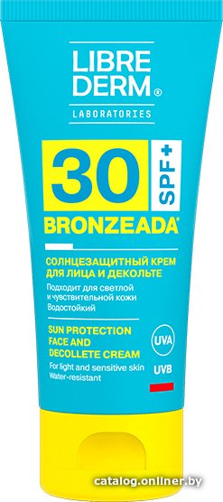 Librederm Bronzeada для лица и зоны декольте SPF30 (50 мл)
