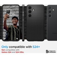 Чехол для телефона Spigen Liquid Air для Galaxy S24 Plus ACS07327 (черный)