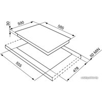Варочная панель Smeg S64SN