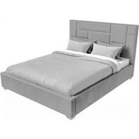 Кровать Elmax Неаполь 200x200 с ПМ Газ-лифт Континентальная рама (Glory 16)