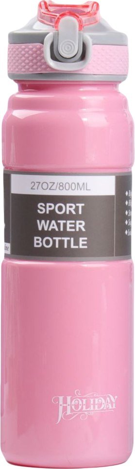 

Бутылка для воды Sundays Holiday (0.8л, розовый)