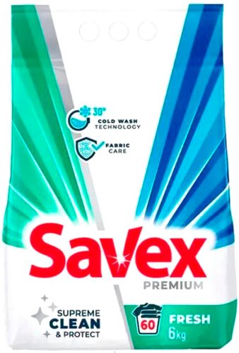 Стиральный порошок Savex Fresh Automat 6 кг