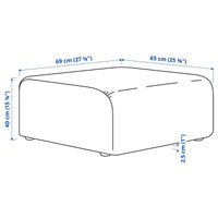 Пуфик Ikea Stockholm 2025 20591756