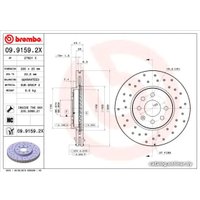  Brembo 0991592X