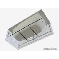 Ванна 1Марка Elegance 165x70 (с каркасом и экраном)