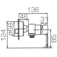 Смеситель Bravat Stream-D F937163C-01