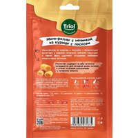 Лакомство для кошек Triol Snack Bar Мини-роллы с начинкой из курицы с лососем (30 г)