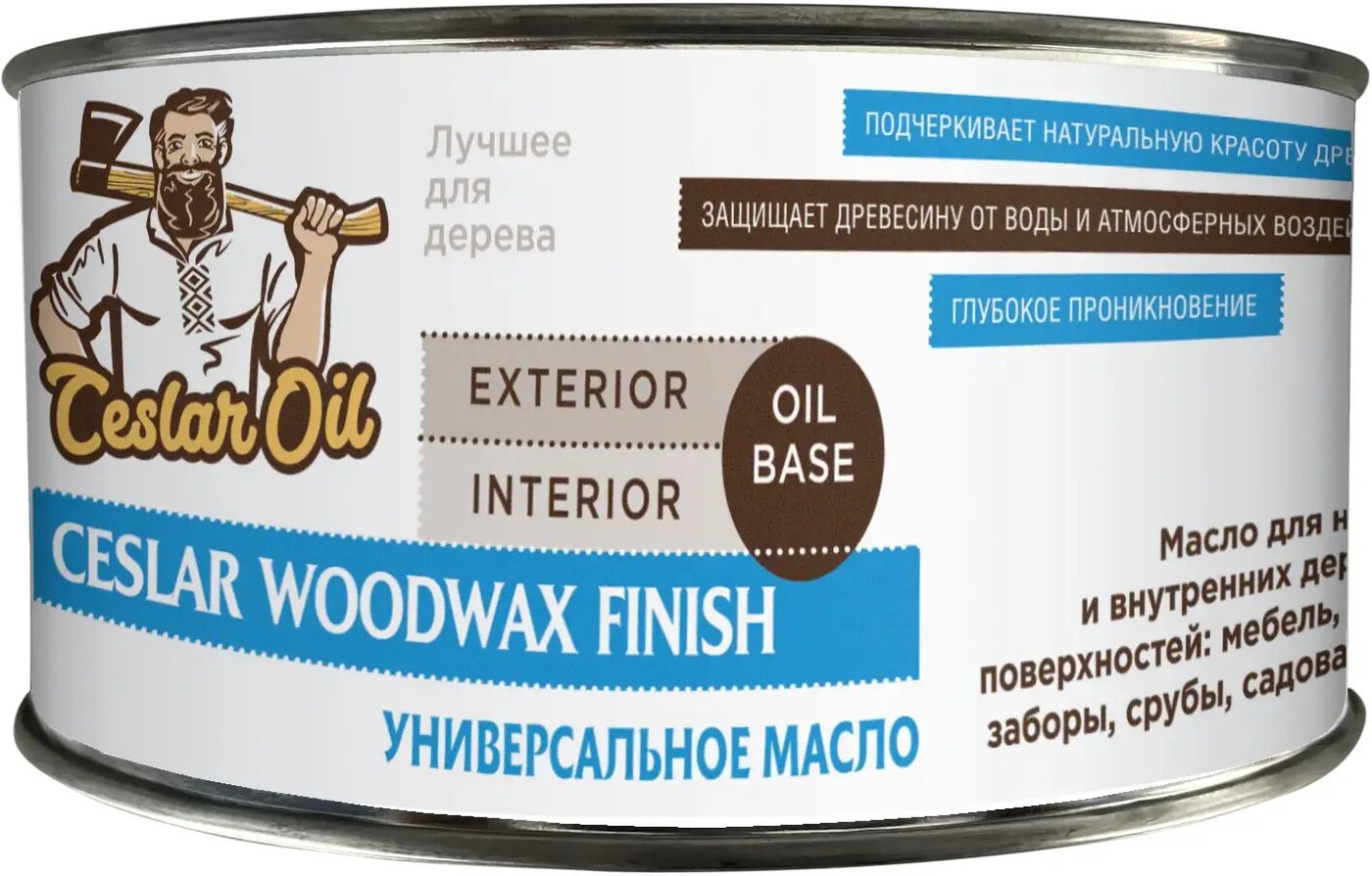Масло Ceslar Woodwax Finish Oil 0.45л
