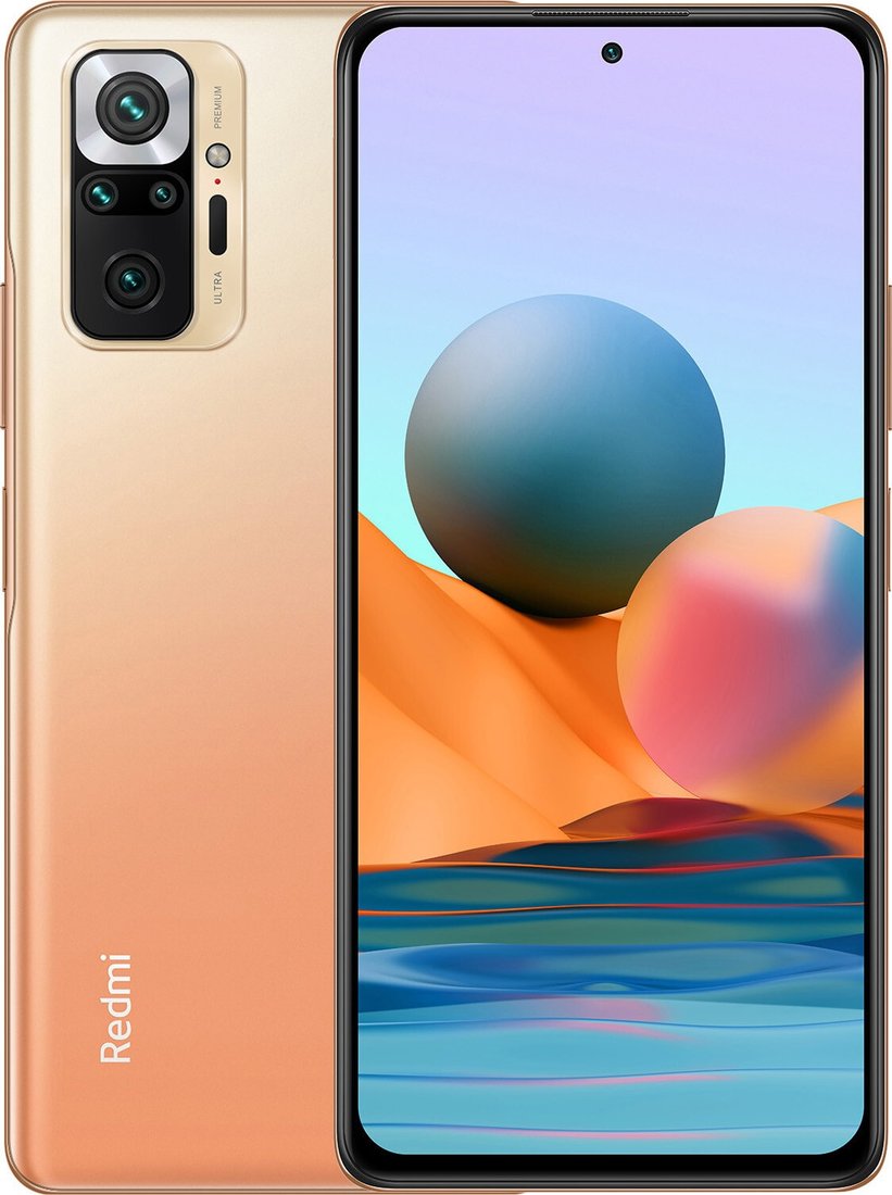 

Телефон Xiaomi Redmi Note 10 Pro 8GB/128GB междун. версия (бронзовый градиент)