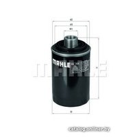 Масляный фильтр Mahle Knecht OC456