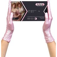 Нитриловые перчатки Adele Нитриловые (XS, 100 шт, розовый перламутр)