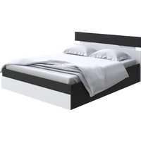 Кровать PROxSON Milton с ПМ 140x190 (черный/белый)