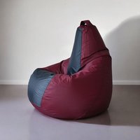 Кресло-мешок Mio Tesoro Груша Kombo XXL GF-130x85-BG (бордовый)