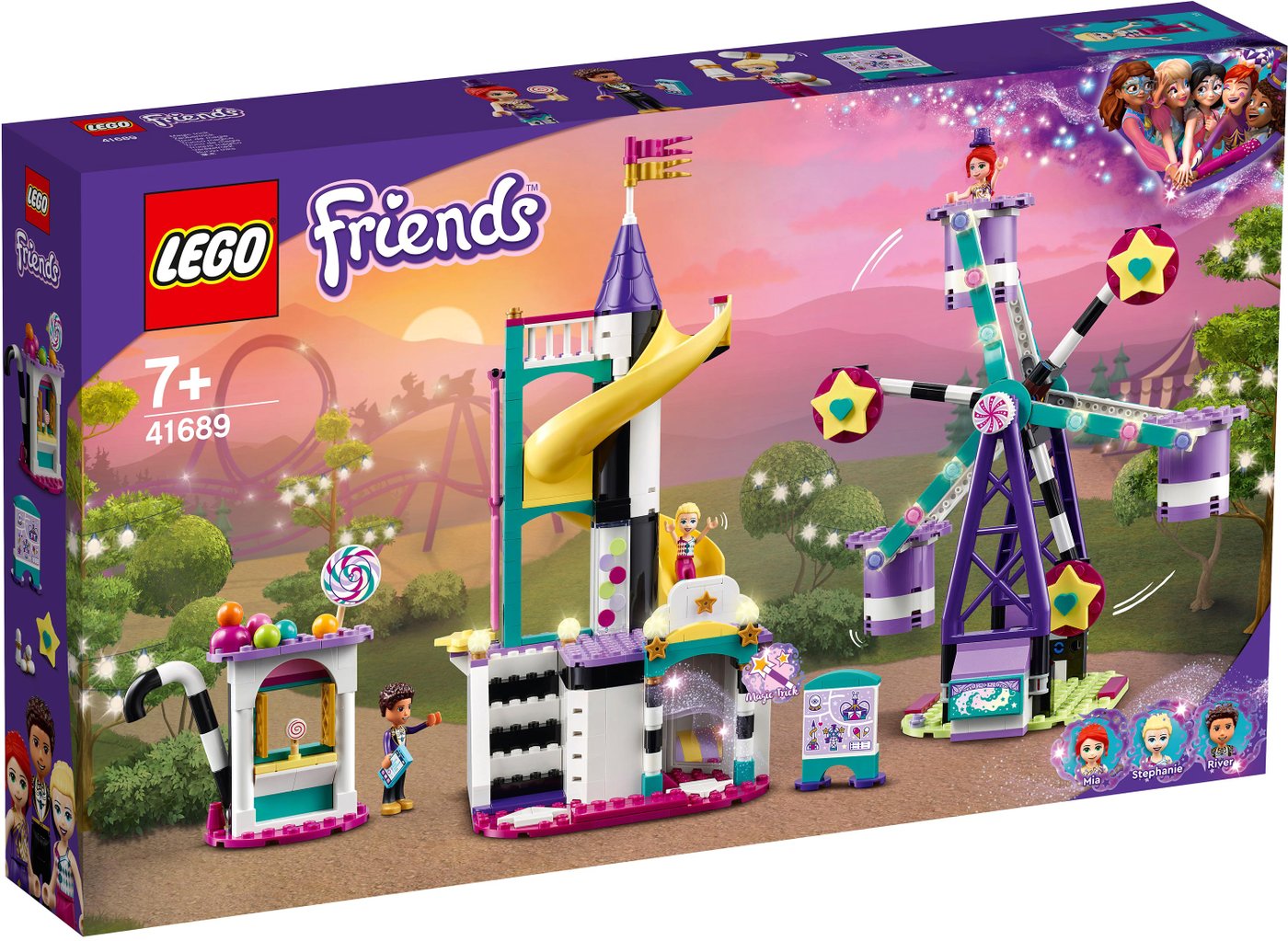 

Конструктор LEGO Friends 41689 Волшебное колесо обозрения и горка