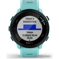 Умные часы Garmin Forerunner 55 (бирюзовый)