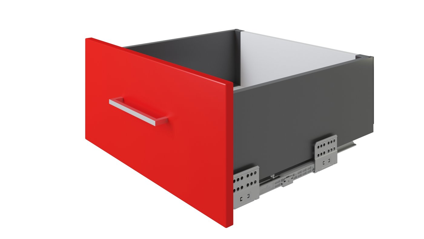 

Выдвижной ящик Boyard Старт Soft с прямыми боковинами высокий SB20GRPH.1/550