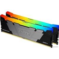 Оперативная память Kingston FURY Renegade RGB 2x32ГБ DDR4 3600 МГц KF436C18RB2AK2/64