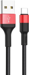 X26 USB Type-A - USB Type-C (1 м, черный/красный)
