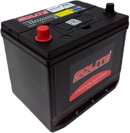 

Автомобильный аккумулятор Solite 85D23R борт (70 А·ч)