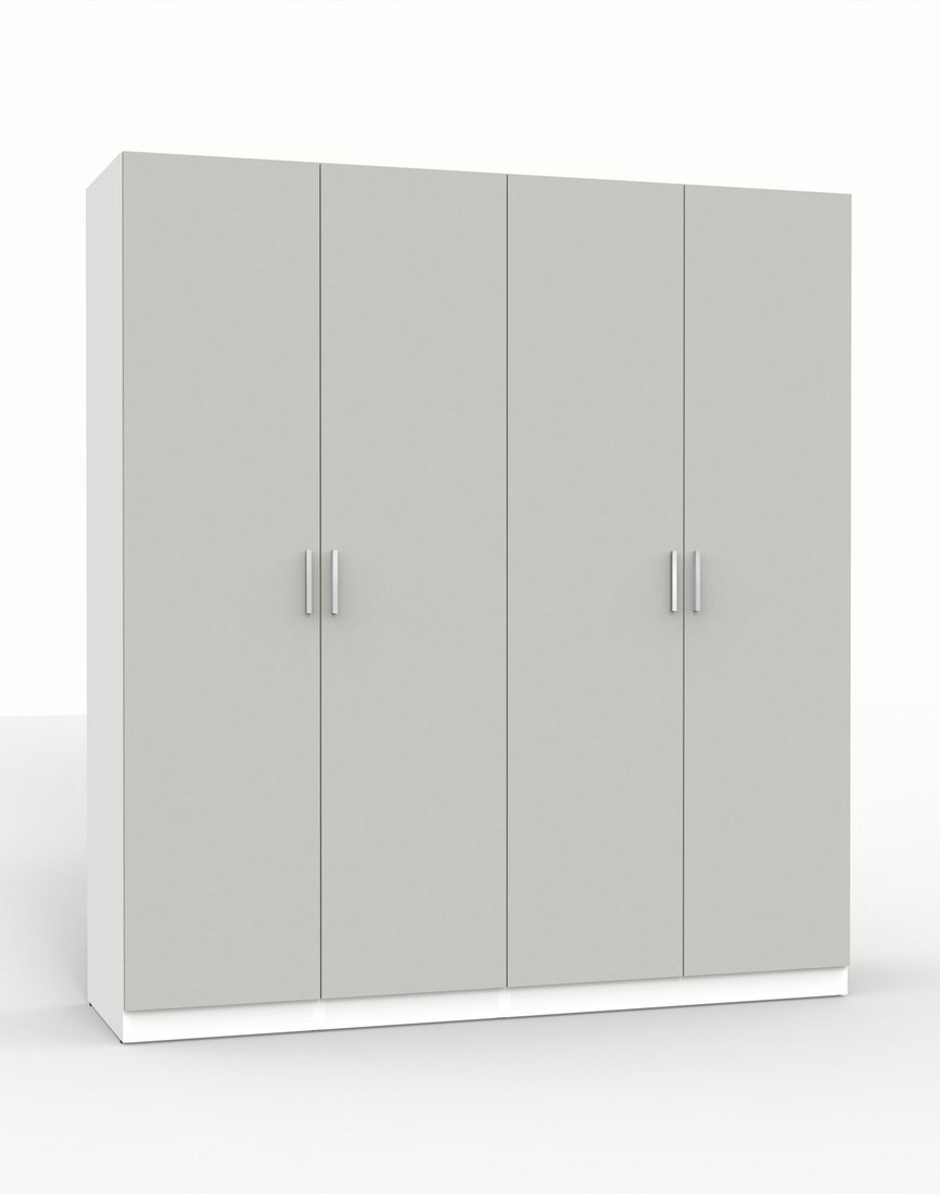 

Шкаф распашной Интермебель Марсель-5 МР 01-05 (шиншилла серая)