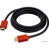 Кабель Greenconnect Russia GCR-HM451-2.0m HDMI - HDMI (2 м, красный\черный)