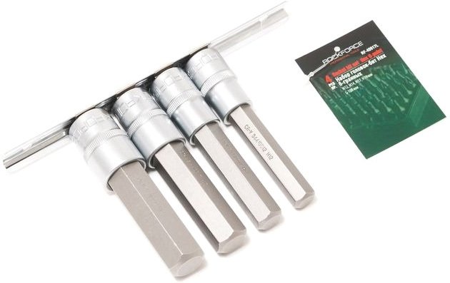 

Набор головок слесарных RockForce RF-40917L (4 предмета)