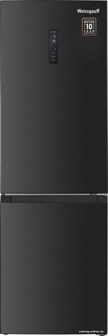 Холодильник Weissgauff WRK 2000 Total NoFrost Inverter Black Inox