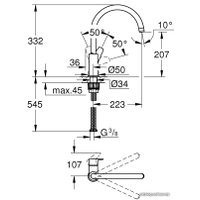 Смеситель Grohe Start Edge 31369001