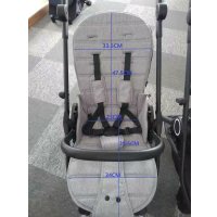 Универсальная коляска Panda Baby Supra (2 в 1, черный)