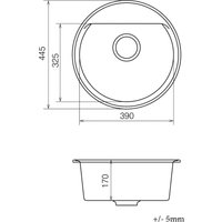 Кухонная мойка Vankor Easy EMR 01.45 (бежевый)