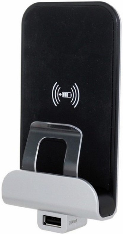 

Беспроводное зарядное устройство Legrand Etika 672437 (алюминий)
