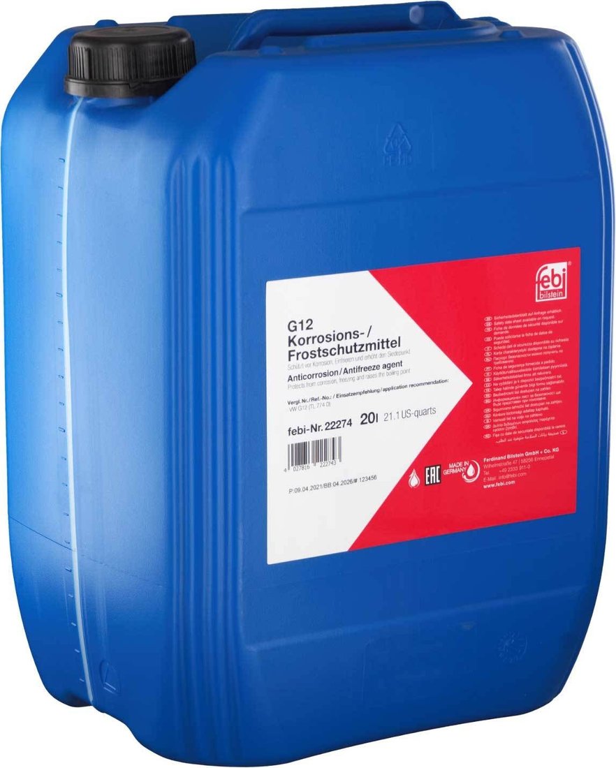 

Антифриз Febi bilstein G12 22274 20л