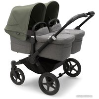 Универсальная коляска Bugaboo Donkey 5 Twin (Black/Grey/Forest Green)