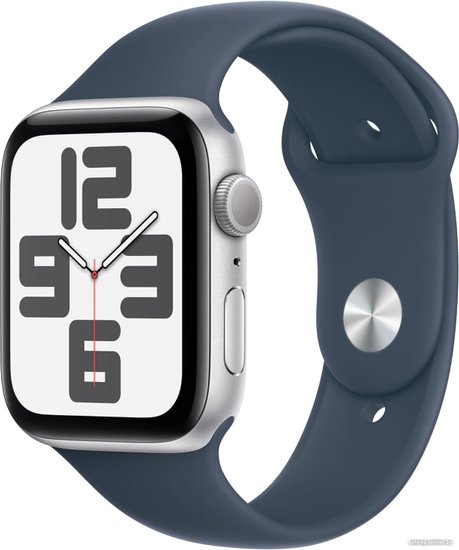 Apple Watch SE 2 44 мм (, srebrny/niebieski, /L)