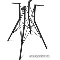 Кухонный стол Sheffilton SHT-TU2-1/90 ЛДСП (черный муар/дуб галифакс табак)