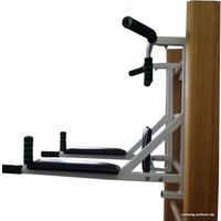 Турник с брусьями Spektr Sport Стоун 2 3 в 1 (серый)