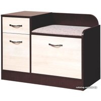 Банкетка Мебель-класс Порто-7 МК 501.09.07 (правый, венге/дуб шамони)