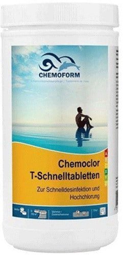 

Химия для бассейна Chemoform Кемохлор T быстрорастворимые таблетки 1кг