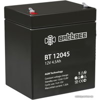 Аккумулятор для ИБП BattBee BT 12045 (12В/4.5Ач)